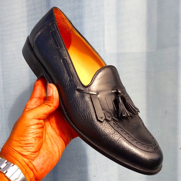 Johnston Murphy Hand Crafted Tasseled Italian Luxury Slip on